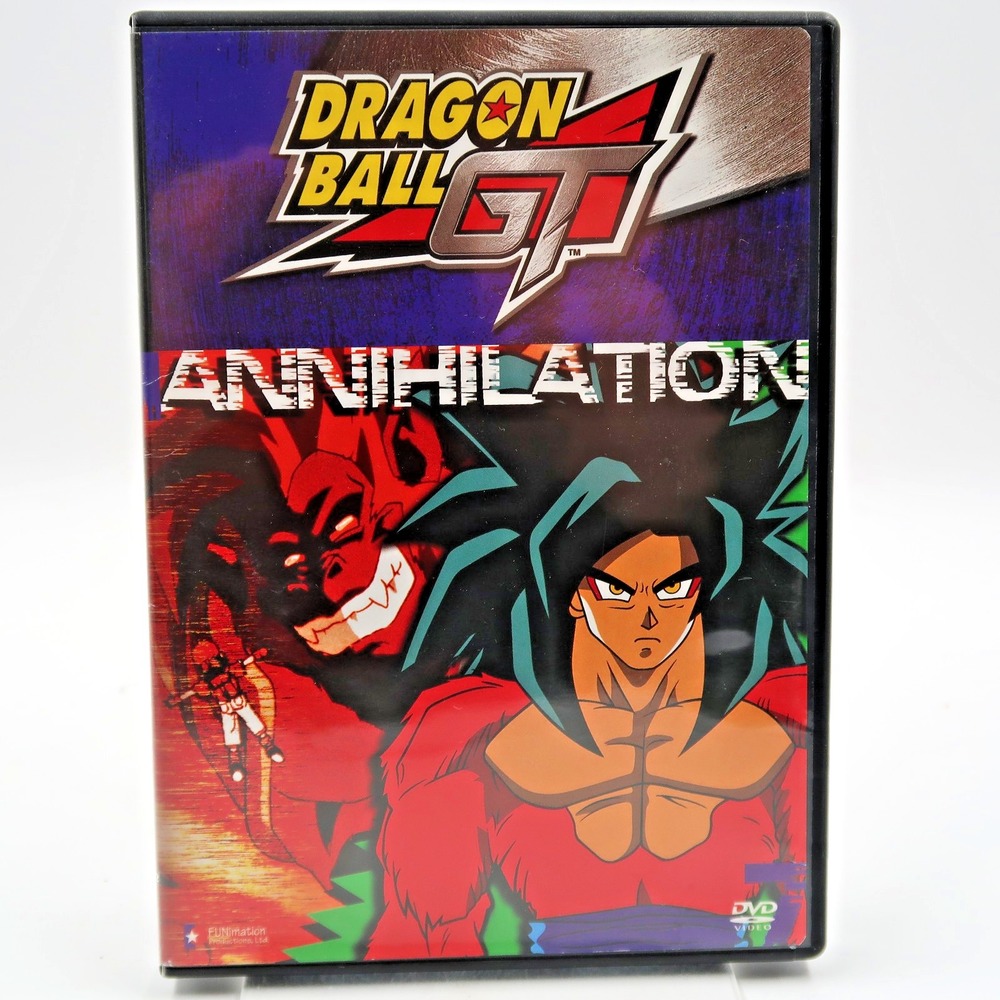 Dragon Ball GT Vol 7 Annihilation DVD 2003 Masako Nozawa Stephanie Nadolny